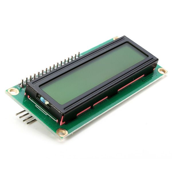 5Pcs-IICI2C-1602-Yellow-Green-Backlight-LCD-Display-Module-1162719