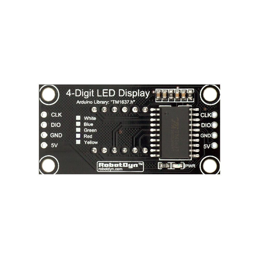 5pcs-036-Inch-4-Digit-LED-Display-Tube-7-segments-TM1637-30x14mm-Yellow-Decimal-Point-Module-1697768