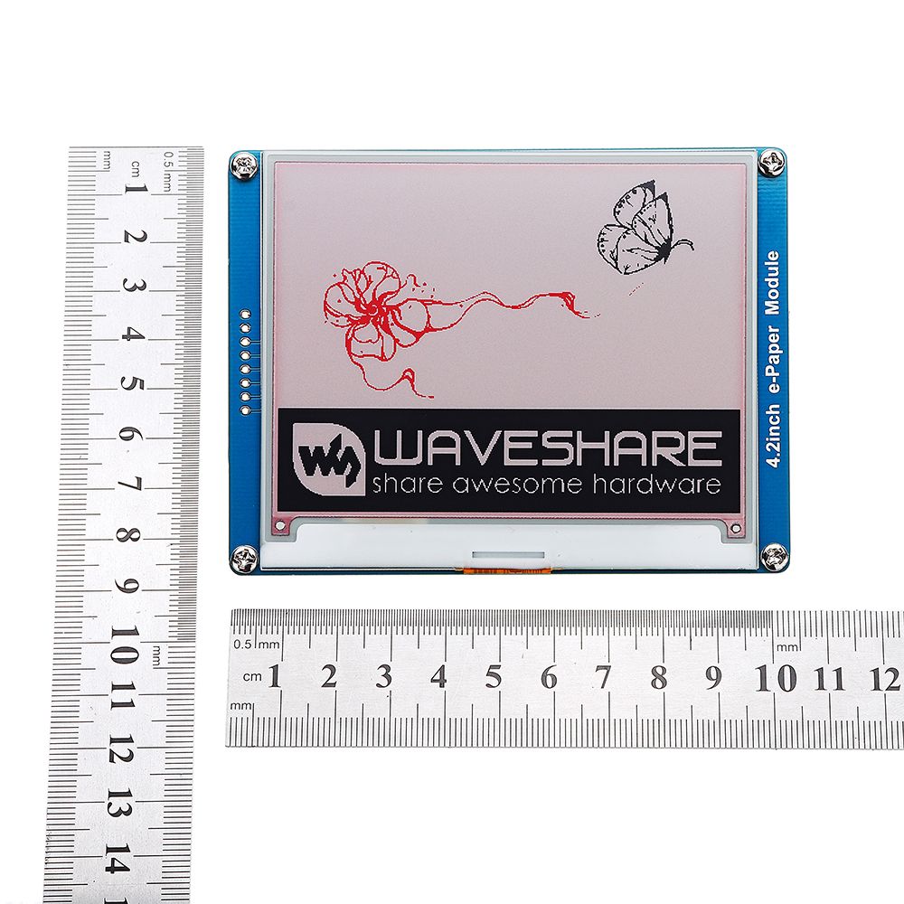Waveshare-42-Inch-E-ink-Screen-Display-e-Paper-Module-SPI-Interface-RedBlackWhite-For-Raspberry-Pi-1365279