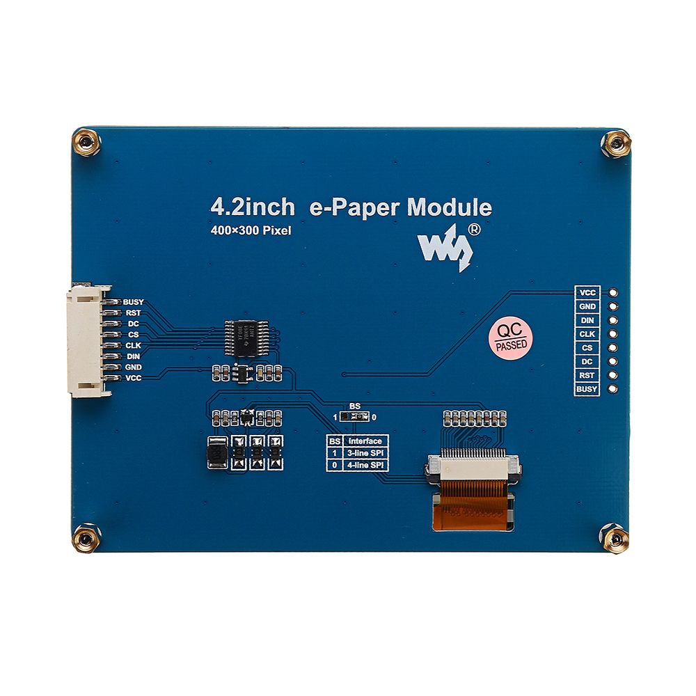 Waveshare-42-Inch-E-ink-Screen-Display-e-Paper-Module-SPI-Interface-RedBlackWhite-For-Raspberry-Pi-1365279