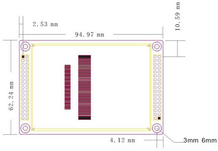 Wavesharereg-32-Inch-Color-Touch-Display-TFT-LCD-320x240-Resolution-Module-Board-ILI9325-Driver-1700815