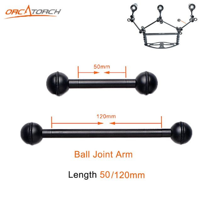 50mm-80mm-120mm-Ball-Joint-Arm-Camera-Tray-Holder-Bracket-for-Dive-Photography-Flashlight-1308166