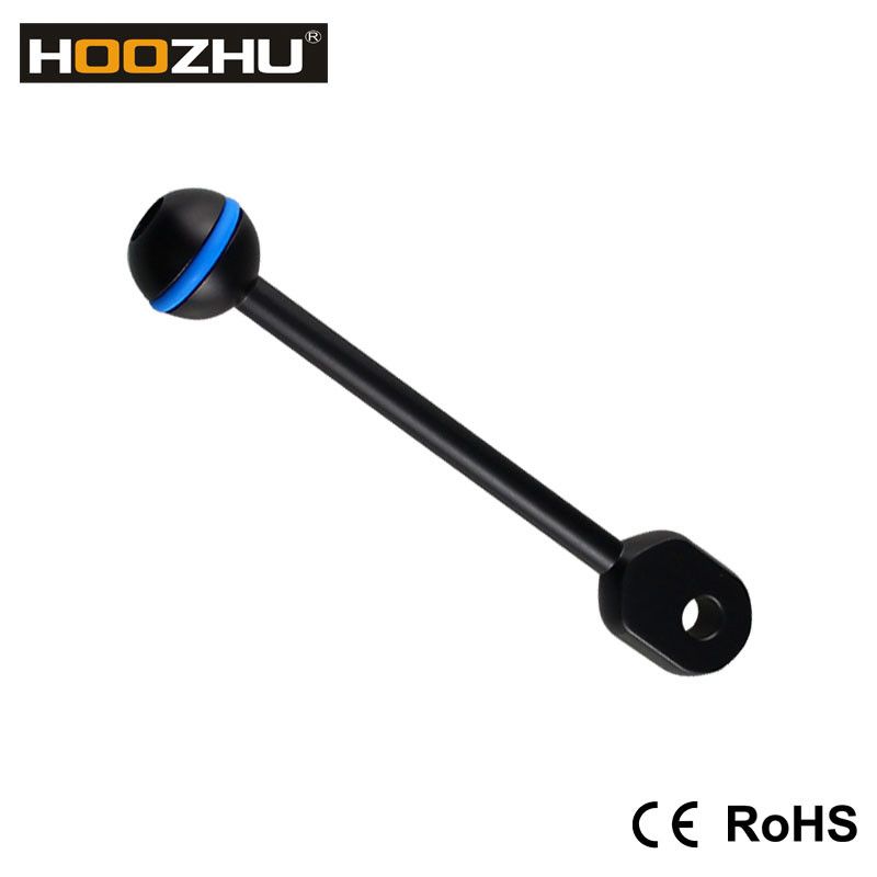 HOOZHU-C05-Phi254-5quot-Single-Ball-Head-Connecting-Bracket-Support-for-Diving-Light-Diving-Flashlig-1313951