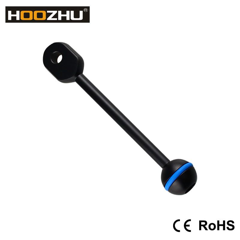 HOOZHU-C05-Phi254-5quot-Single-Ball-Head-Connecting-Bracket-Support-for-Diving-Light-Diving-Flashlig-1313951