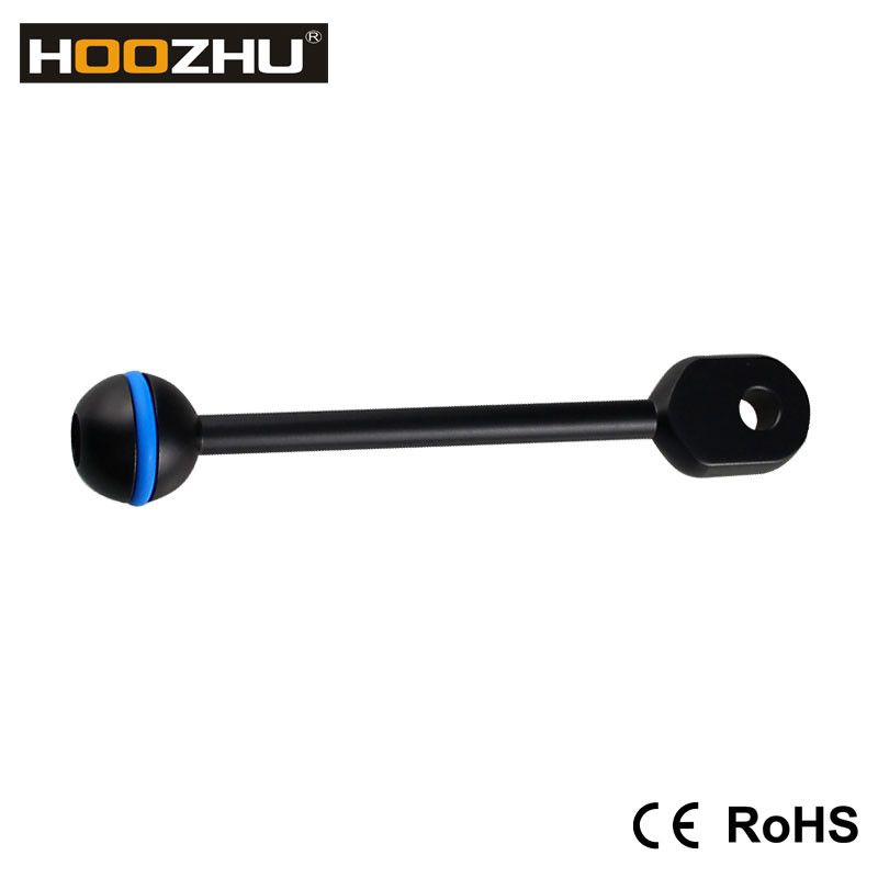 HOOZHU-C05-Phi254-5quot-Single-Ball-Head-Connecting-Bracket-Support-for-Diving-Light-Diving-Flashlig-1313951
