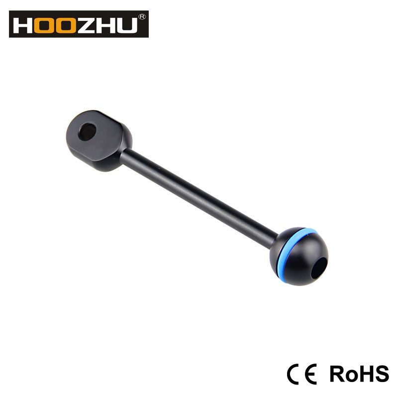 HOOZHU-C05-Phi254-5quot-Single-Ball-Head-Connecting-Bracket-Support-for-Diving-Light-Diving-Flashlig-1313951