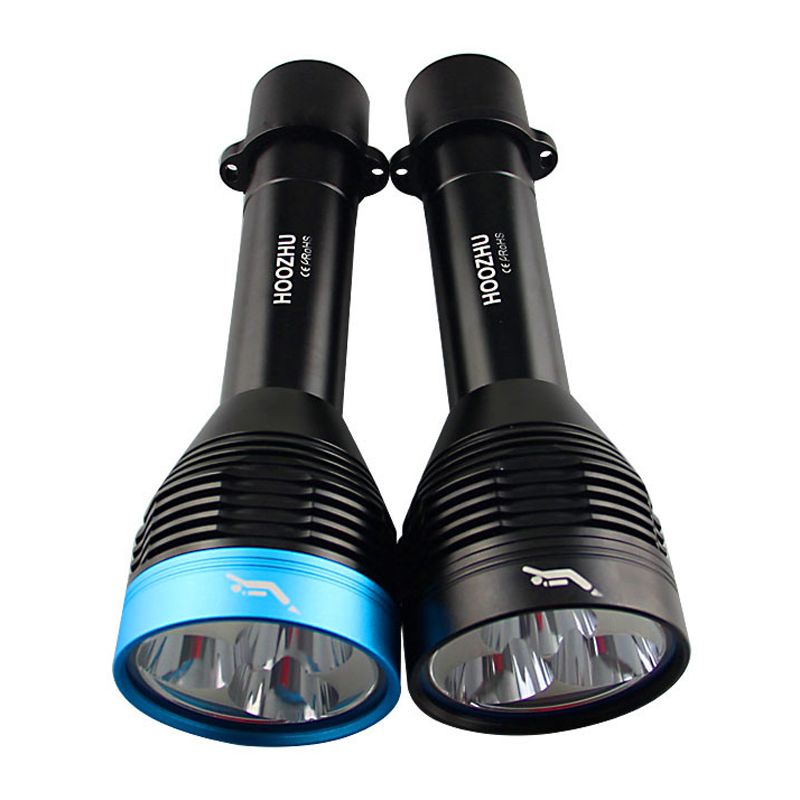 HOOZHU-D30-Underwater-100m--U4-3000LM-3Modes-Diving-Light-Dive-Flashlight-Suit-with-32650--Charger---1312732