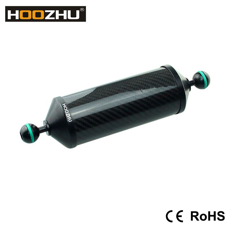 HOOZHU-FS21-Phi245-Aluminum-Carbon-Fiber-Floating-Arm-Bracket-Support-for-Diving-Light-Flashlight-Ar-1313945