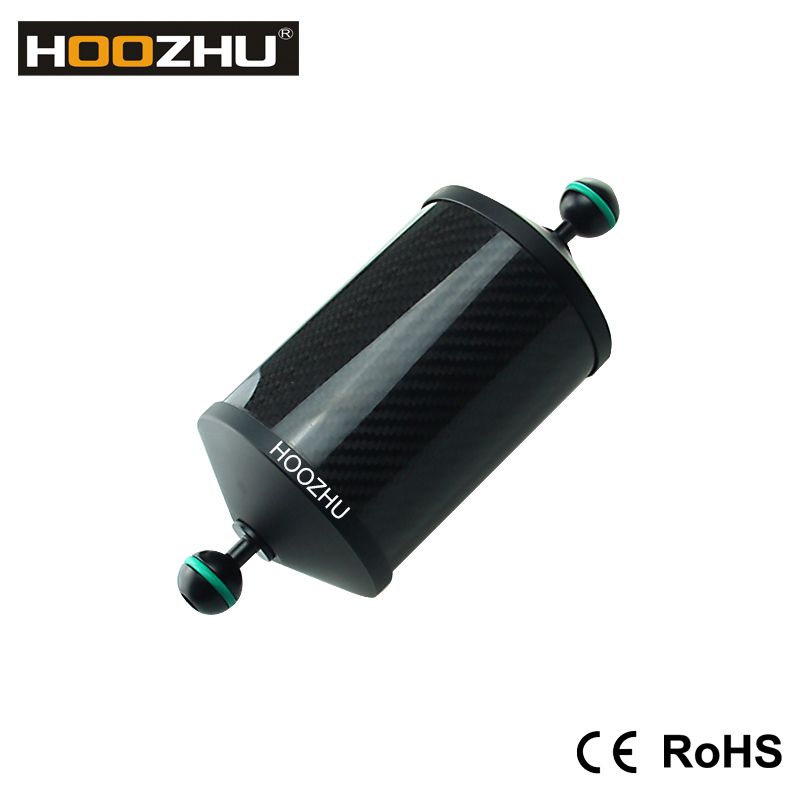 HOOZHU-FS25-Phi245-Aluminum-Carbon-Fiber-Floating-Arm-Bracket-Support-for-Diving-Light-Flashlight-Ar-1313943