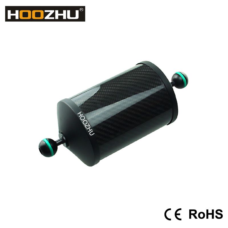 HOOZHU-FS25-Phi245-Aluminum-Carbon-Fiber-Floating-Arm-Bracket-Support-for-Diving-Light-Flashlight-Ar-1313943