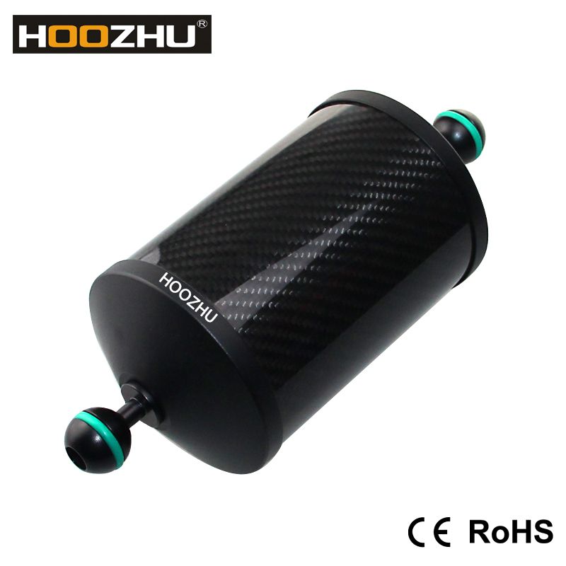 HOOZHU-FS25-Phi245-Aluminum-Carbon-Fiber-Floating-Arm-Bracket-Support-for-Diving-Light-Flashlight-Ar-1313943