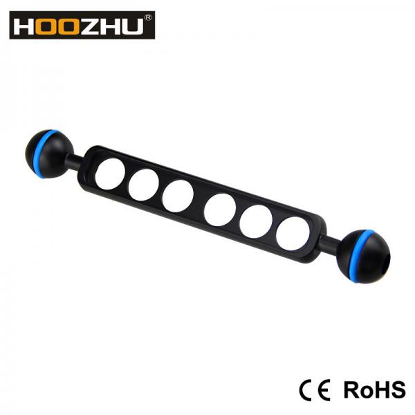 HOOZHU-S07-Phi254-7quot-Double-Ball-Head-Bracket-Support-for-Diving-Light-Diving-Camera-Flashlight-A-1308907