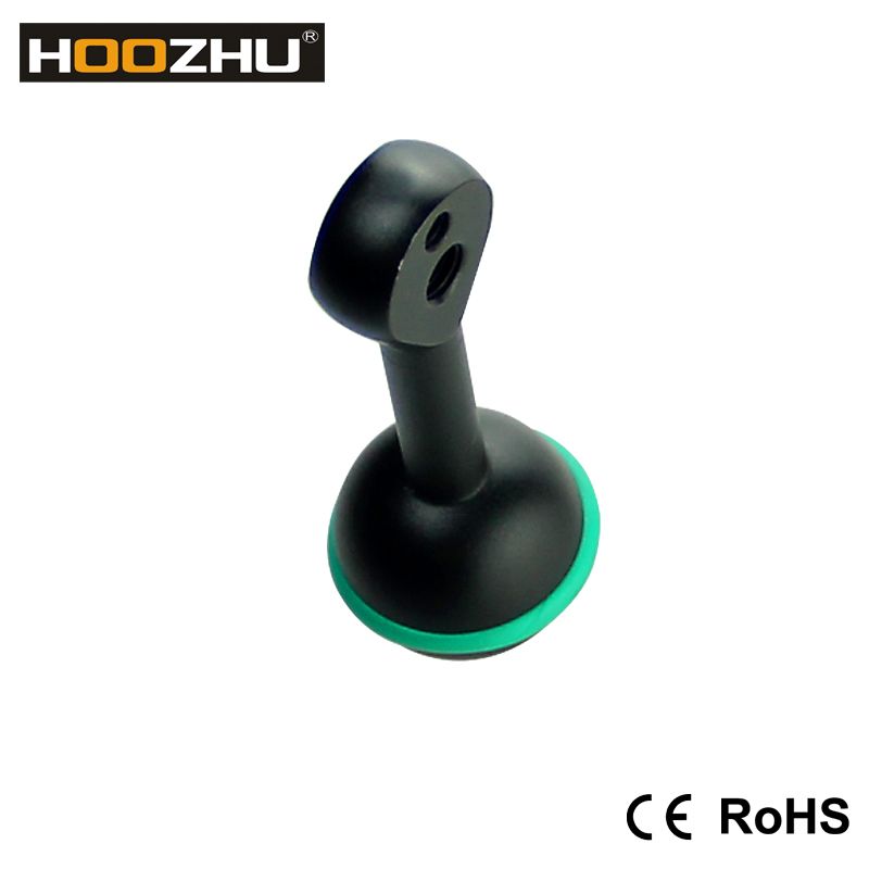 HOOZHU-S19-Phi245-Aluminum-Clip-3quot-Single-Ball-Head-Connecting-Flashlight-Arm-Bracket-Support-for-1313952