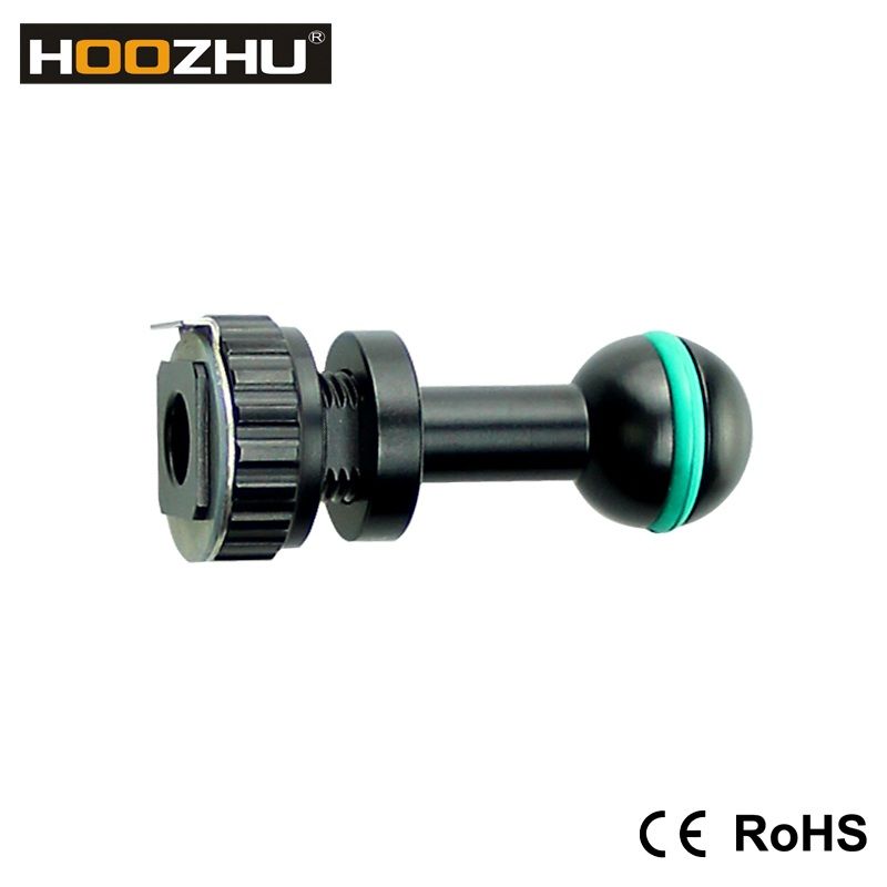 HOOZHU-S27-Phi245-Lengthened-Ball-Head-Connecting-Bracket-Support-Flashlight-Arm-for-Diving-Light-Di-1313947