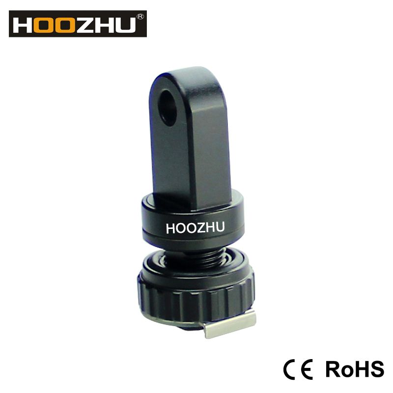HOOZHU-S28-Phi245-Lengthened-Flat-Head-Connecting-Bracket-Support-Flashlight-Arm-for-Diving-Light-Di-1313949