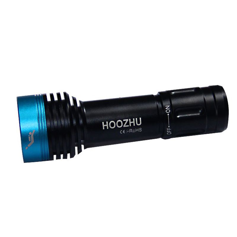 HOOZHU-V11-Underwater-100m--U2-3Modes-Diving-Light-Dive-Flashlight-Suit-with-18650--Charger--Bracket-1312708