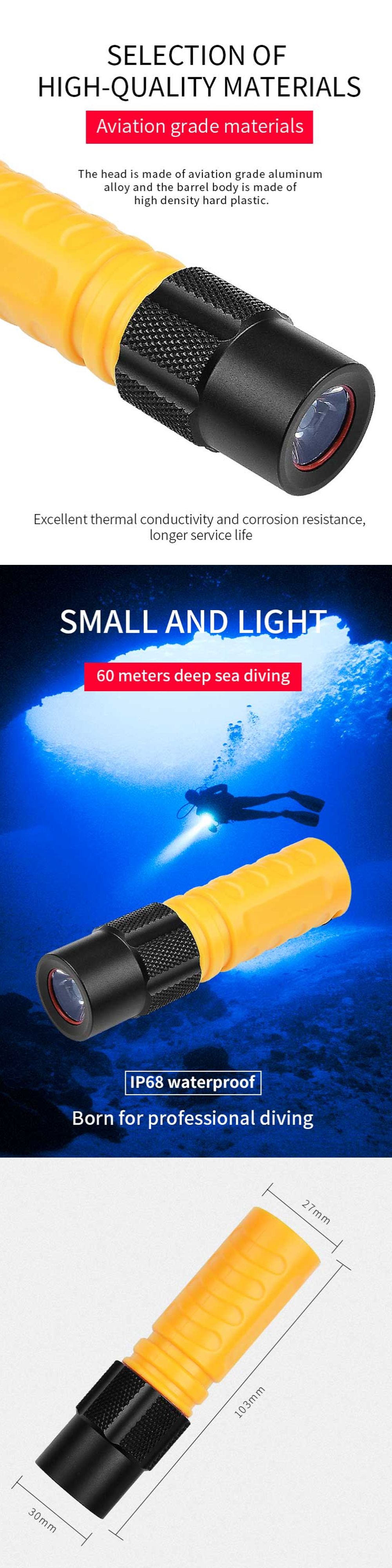 SEEKNITE-SD12-300lm-5000K-Underwater-60m-Professional-Dive-Flashlight-Fishing-Diving-Light-Photograg-1746847