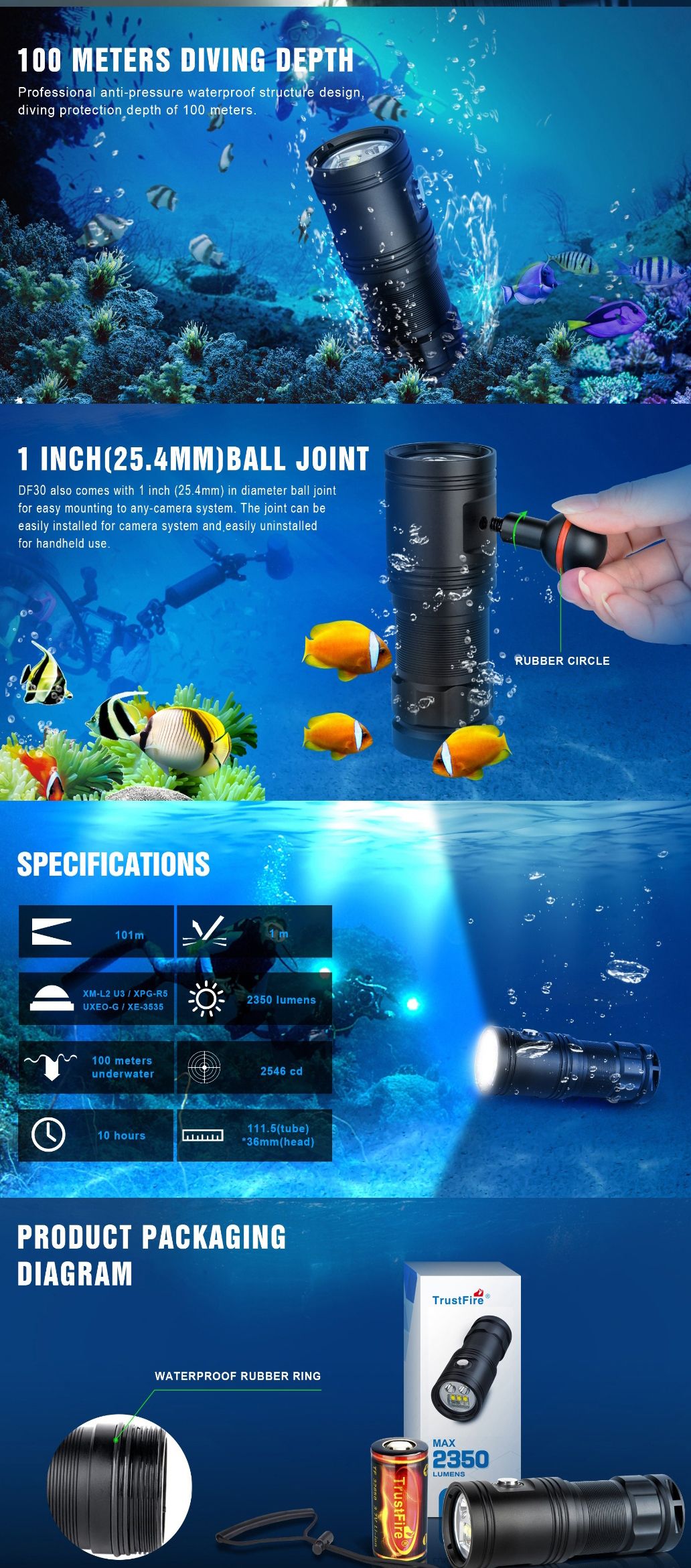 Trustfire-DF30-2350lm-Rechargeable-Dive-Flashlight-Underwater-Diving-Photo-Video-Flashlight-1535613