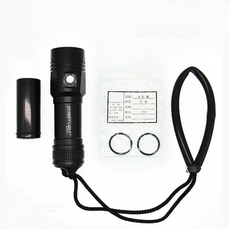 XANES-DL02-Underwater-100m-900LM-3Modes-Power-Indicator-Portable-Dive-Flashlight-Camera-Fill-Light-1428996