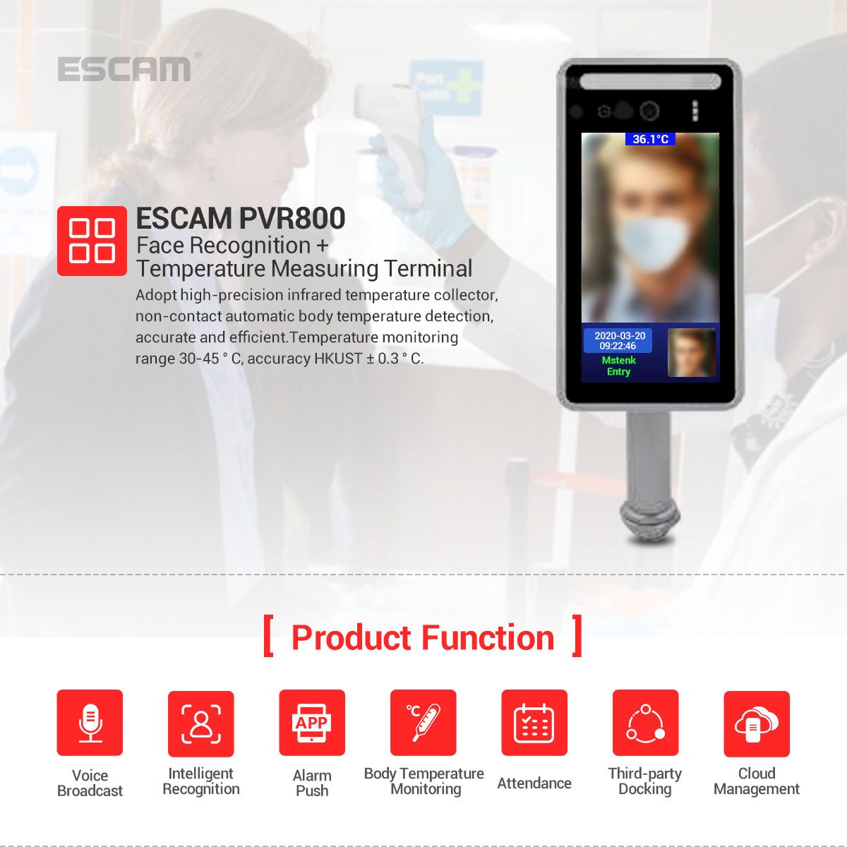 ESCAM-PVR800-Smart-Body-Temperature-Monitor-Intelligent-Face-Recognition-Access-Control-Terminal-Att-1654144