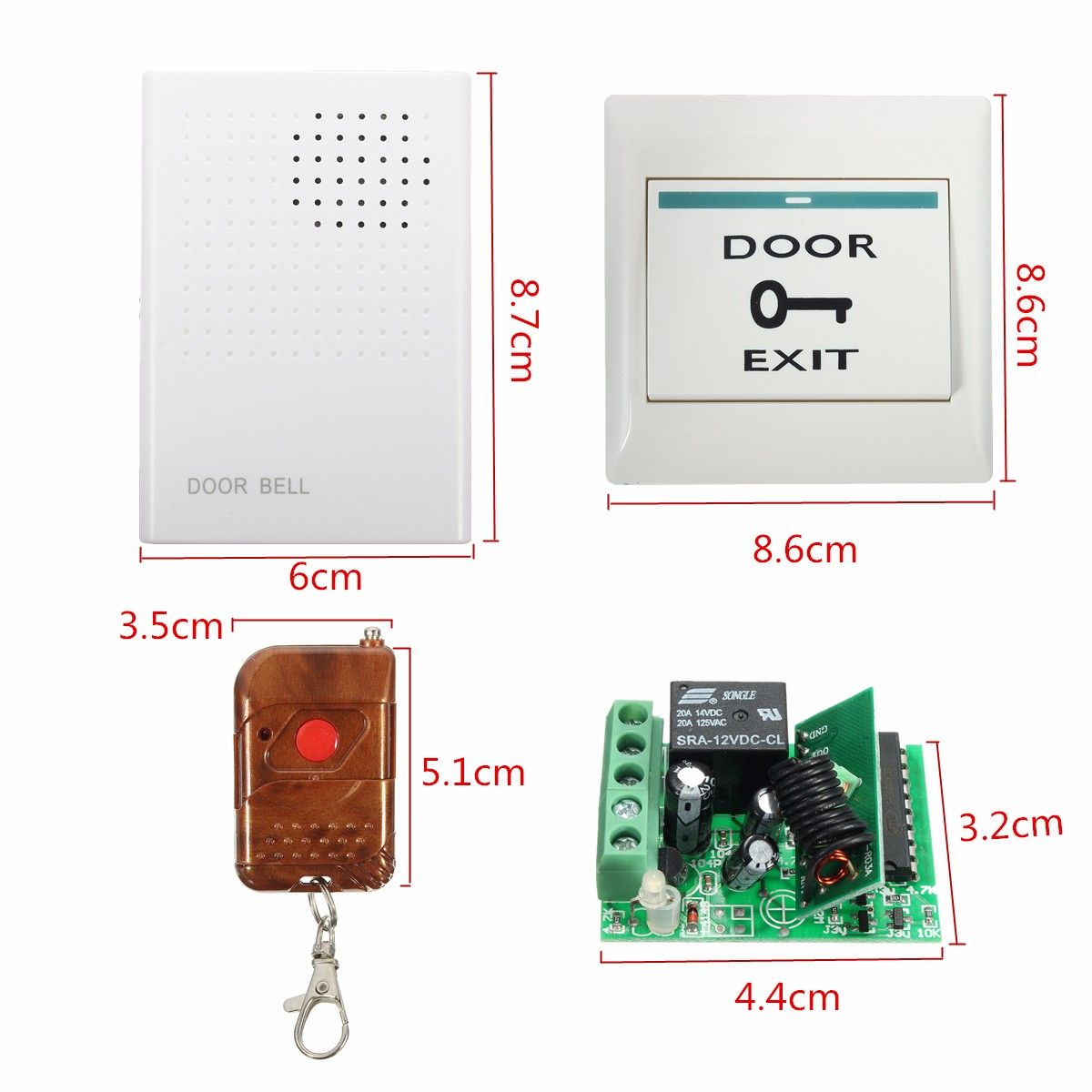 MJPT02-Entry-Strike-Door-Lock-Access-Control-System-Bell-20-ID-Card-Remote-Home-Office-1126971