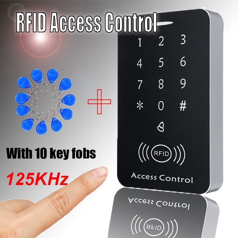 RFID-Access-Control-System-Security-IDCard-Password-Entry-Door-Lock-with-10Pcs-Keyfob-1546286