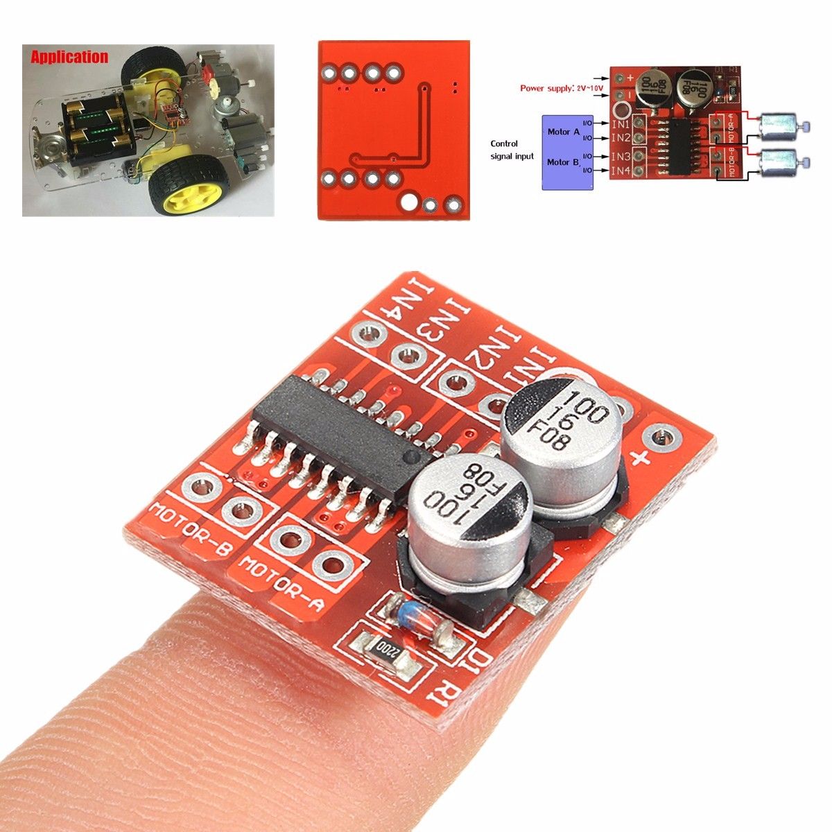 10pcs-Dual-Channel-L298N-DC-Motor-Driver-Board-PWM-Speed-Dual-H-Bridge-Stepper-Module-1171960