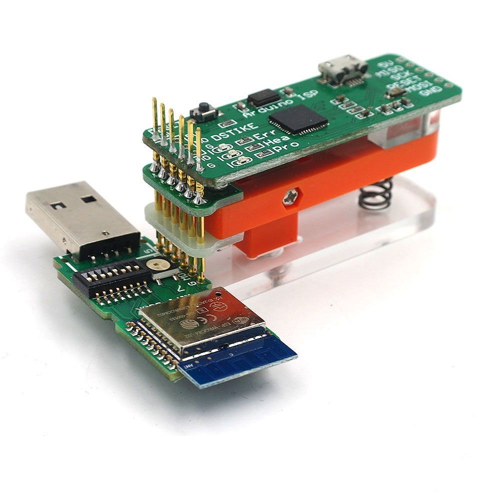 1x6P-2x3P-DSTIKE-Bootloader-Flash-Tool-Board-Micro-USB-IDE-1680281