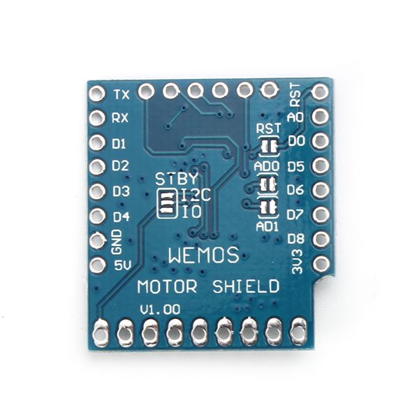 5Pcs-Wemosreg-Motor-Shield-For-WeMos-D1-Mini-I2C-Dual-Motor-Driver-TB6612FNGV100-1198142