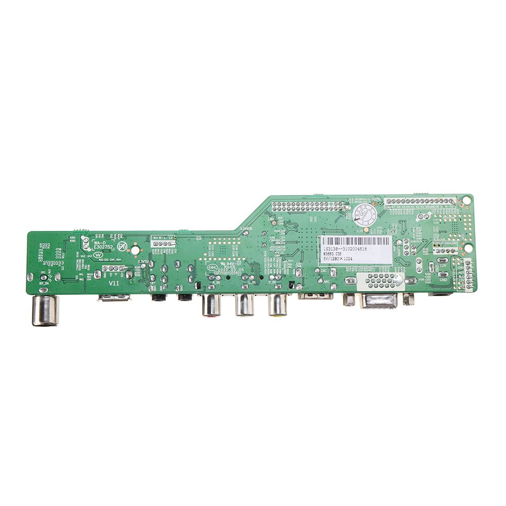 Digital-Signal-M366303B-DVB-T2-Universal-LCD-TV-Controller-Driver-Board-TVPCVGAHDMIUSB7-Key-Button2c-1760162