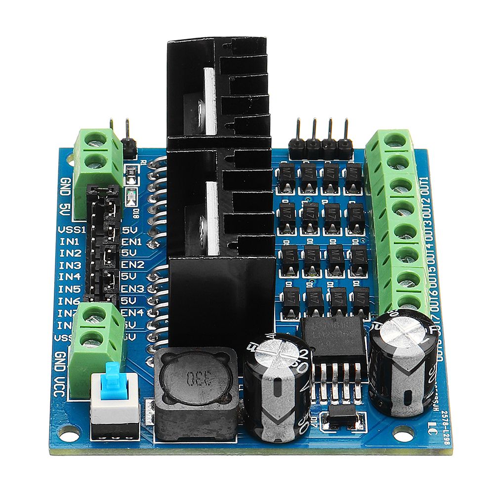 L298N-Motor-Driver-Module-Four-Chaneel-Motor-Drive-Smart-Car-Module-Geekcreit-for-Arduino---products-1422005