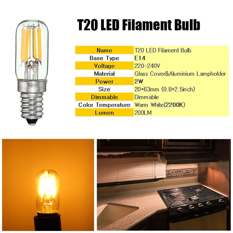 Dimmable-Vintage-2W-E12-E14-T20-Refrigerator-LED-COB-Filament-Bulb-Warm-White-1128752