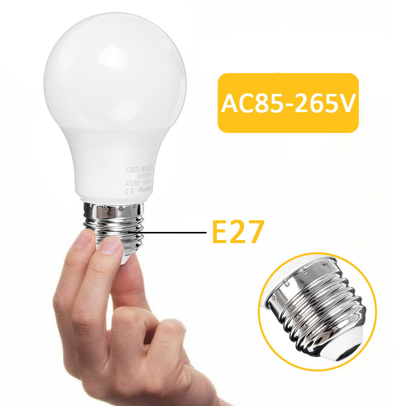 10PCS-5W-E27-A60-LED-Globe-Light-Bulb-Pure-White-No-Flicker-Home-Lamp-AC85-265V-1716548