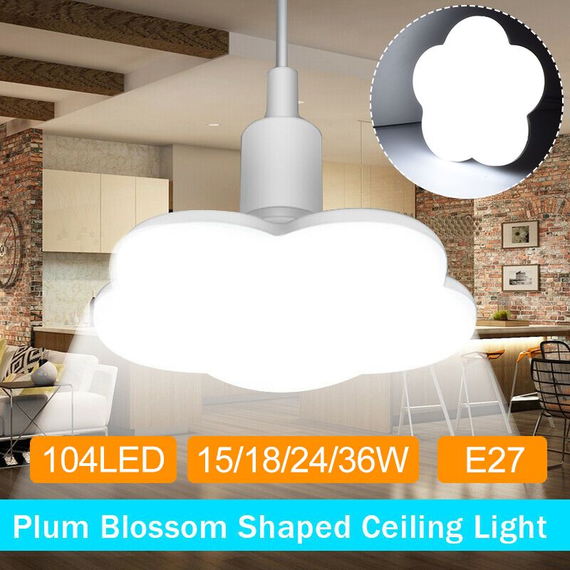 15W-18W-24W-36W-E27-Pure-White-LED-Ceiling-Light-Bulb-Plum-Blossom-Shaped-Lamp-AC180-240V-1610787