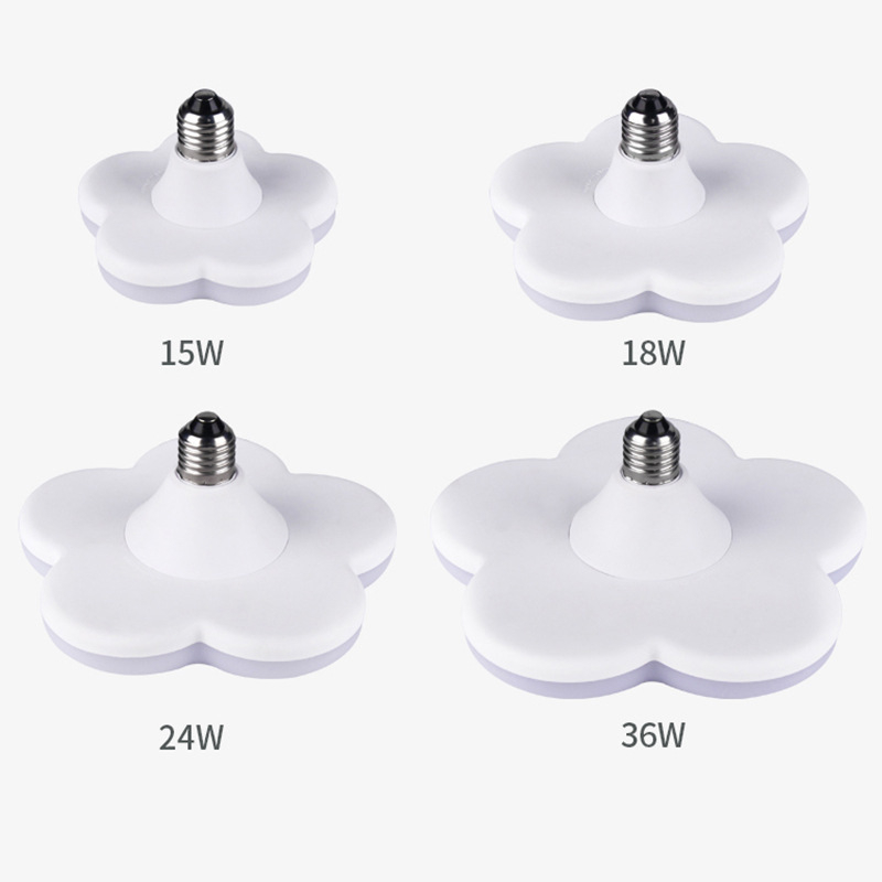 15W-18W-24W-36W-E27-Pure-White-LED-Ceiling-Light-Bulb-Plum-Blossom-Shaped-Lamp-AC180-240V-1610787