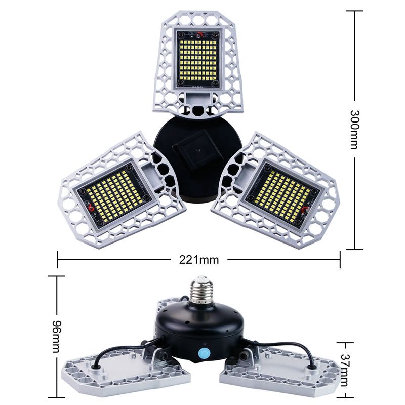 200W-240W-300W-Waterproof-Light-Sensor-E27-LED-Bulb-Deformable-Garage-Lamp-Ceiling-Workshop-Lighting-1625278