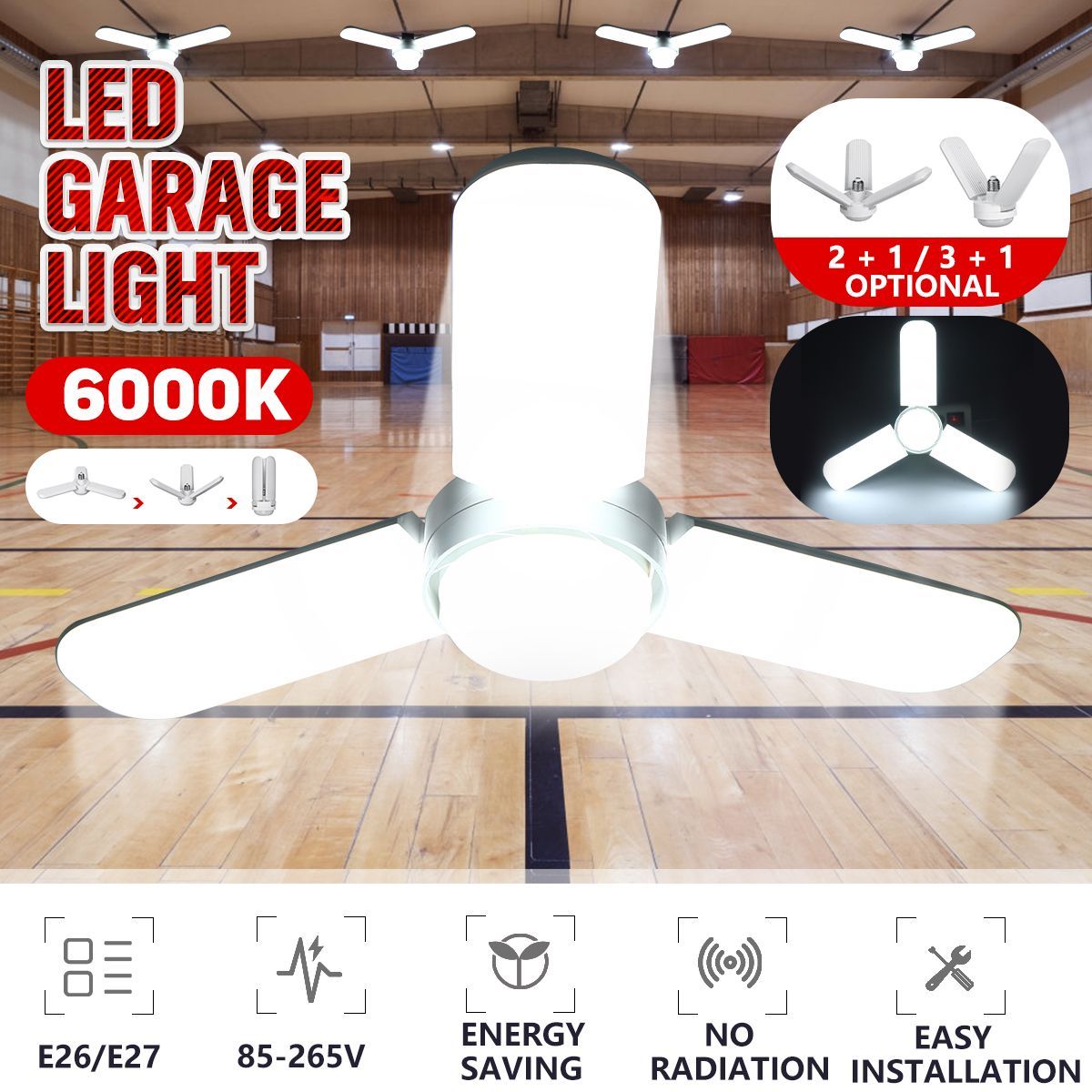 23-Leafs-LED-Foldable-Garage-Light-E26E27-Deformable-Ceiling-Fixture-Lights-Shop-Workshop-Lamp-1735739