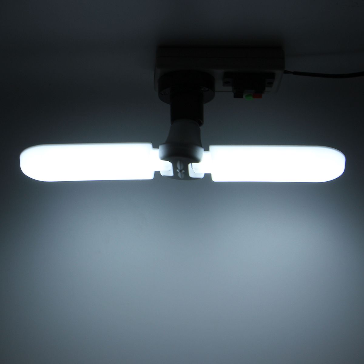 2PCS-E27-562-LED-Garage-Light-Bulb-2-Blades-Foldable-Mining-Warehouse-Ceiling-Fan-Lamp-AC165-265V-1658162