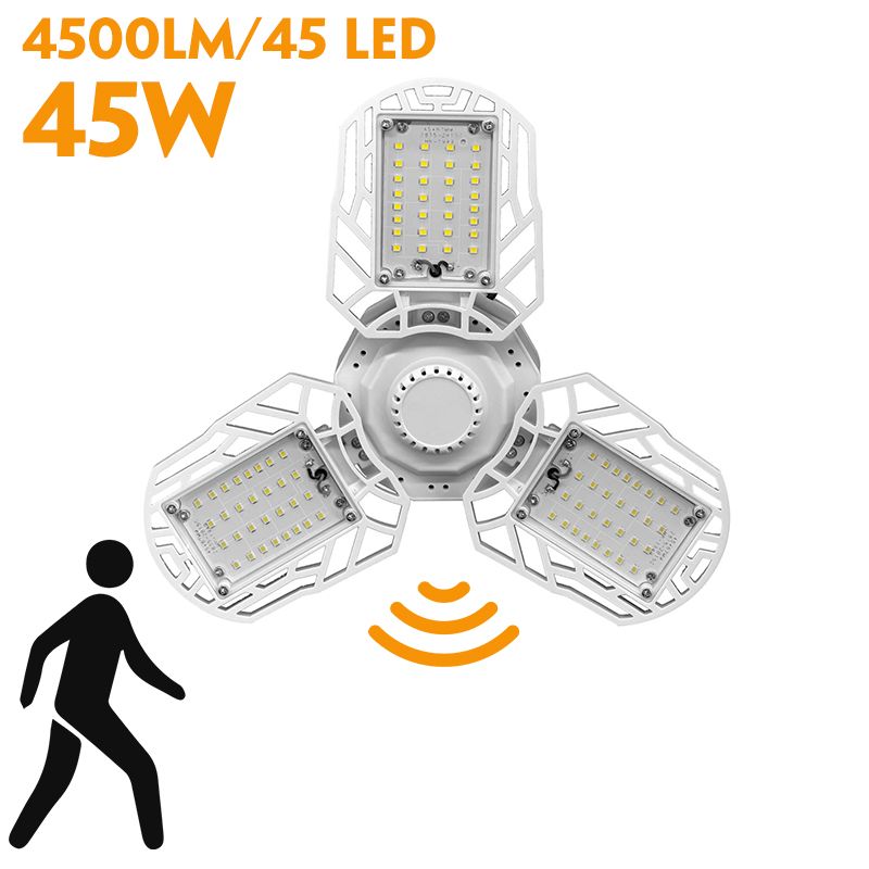 30W45W60W80W-E27-Radar-Sensor-LED-Garage-Light-Bulb-Deformable-Ceiling-Fixture-Workshop-Lamp-AC85-26-1709228