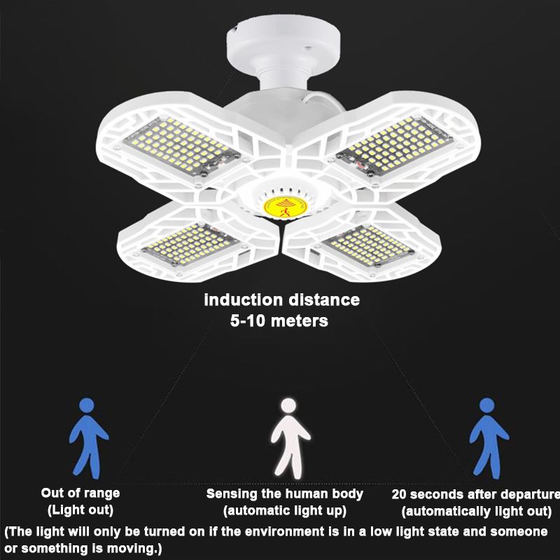 406080W-Deformable-E26E27-Ultra-bright-LED-Garage-Ceiling-Light-Motion-Activated-1705318