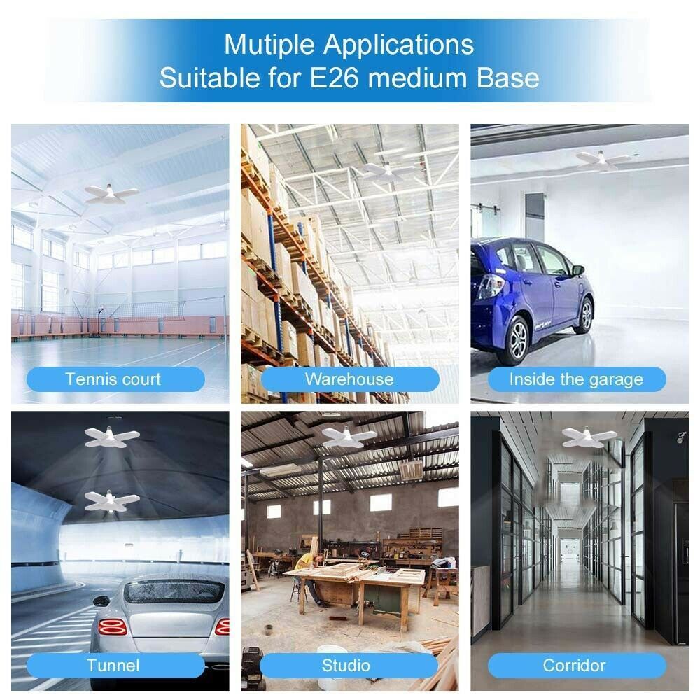 45W60W-Universal-Deformable-LED-Garage-Light-E27-Foldable-Ceiling-Workshop-Lamp-1672147