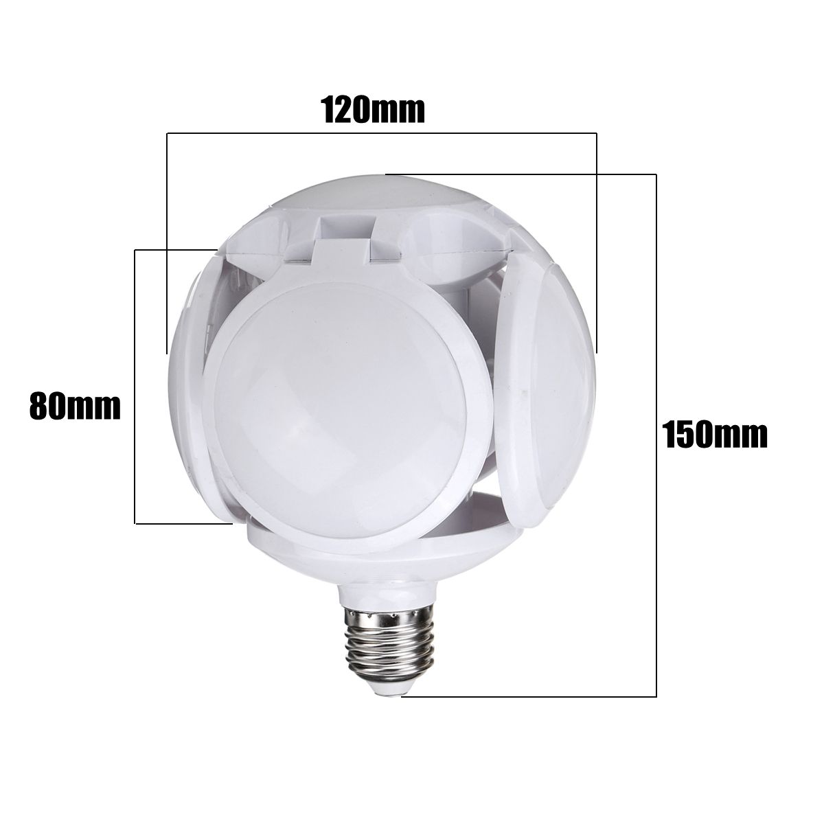 50W-E27-Football-UFO-LED-Garage-Lamp-Workshop-Folding-Light-Deformable-Ceiling-Bulb-AC165-265V-1731272