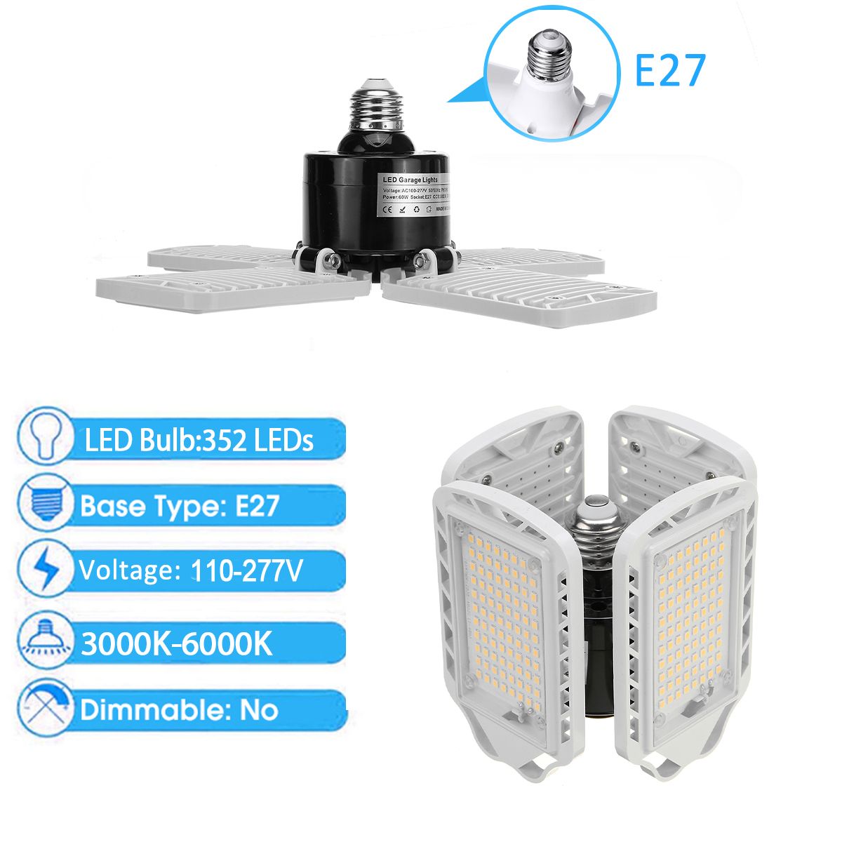 60W-3000-6000K-Foldable-LED-Garage-Light-Panels-Ceiling-Lights-Workshop-Warehouse-Lamp-1724105