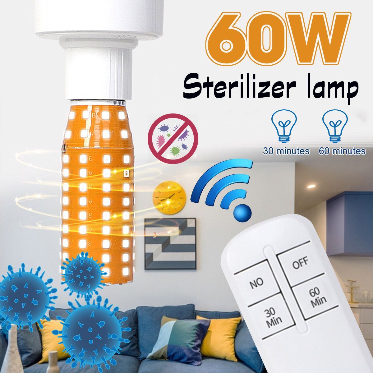 60W-Remote-Control-2835-E27-LED-Bulb-Ultraviolet-Sterilization-Light-Disinfection-Home-Lamp-AC85-265-1679988