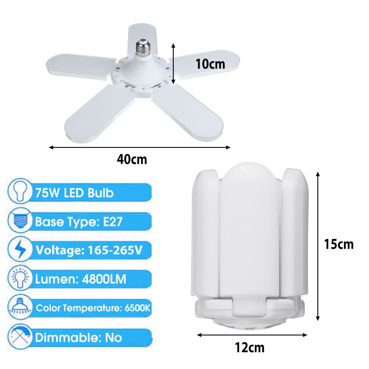 75W-E27-5-Blades-LED-Garage-Light-Deformable-Ceiling-Fixture-Workshop-Lamp-Bulb-AC165-265V-1712898