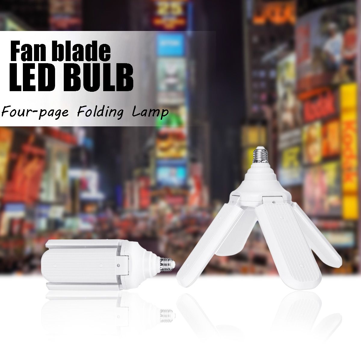 AC170-265V-E27-60W-Adjustable-Foldable-Fan-Blade-Four-leaf-LED-Bulb-High-brightness-Ceiling-Workshop-1625380