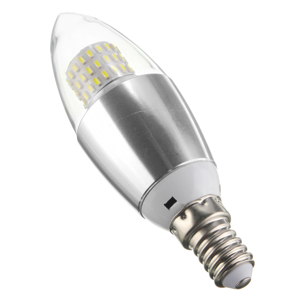 Dimmable-E27-E12-E14-7W--60-SMD-3014-LED-Warm-White-White-Sliver-Candle-Lamp-Bulb-AC-220V-1039637
