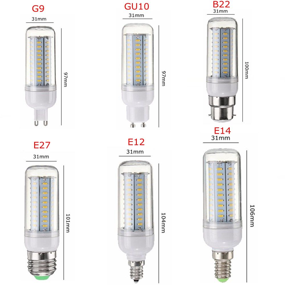 Dimmable-E27-E14-E12-G9-GU10-B22-6W-SMD4014-LED-Corn-Bulb-Chandelier-Light-AC220V-1130809