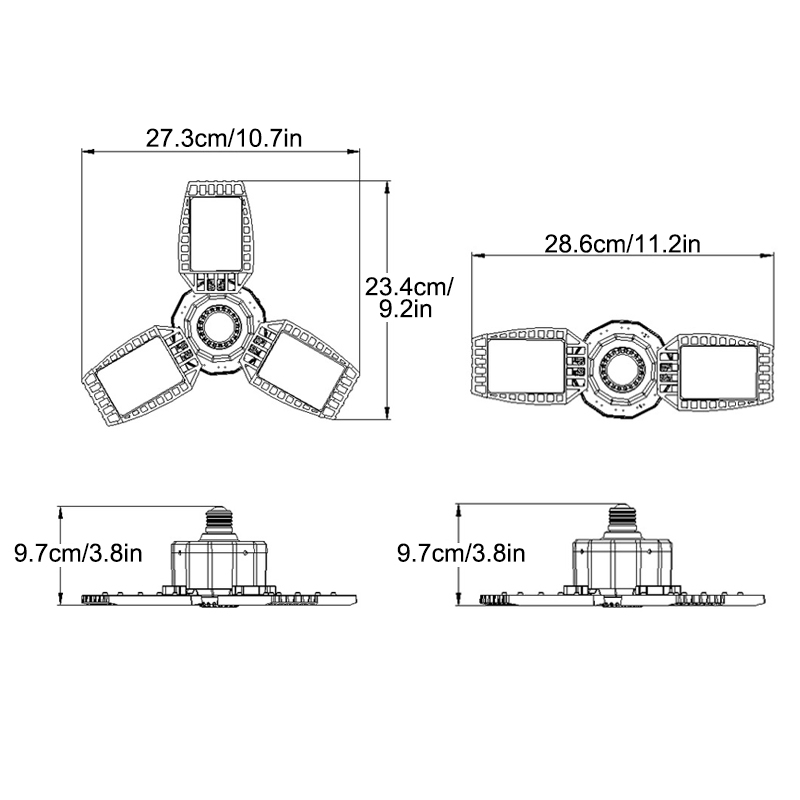 E26E27-6496LED-Foldable-LED-Garage-Light-Workshop-Supermarket-Gym-Lamp-1768580