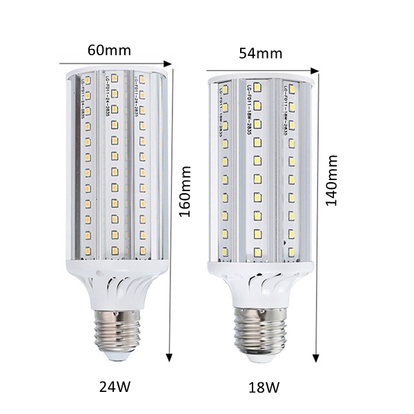 E27-18W-24W-SMD2835-Warm-White-Pure-White-Corn-Light-Bulb-AC85-265V-1195383